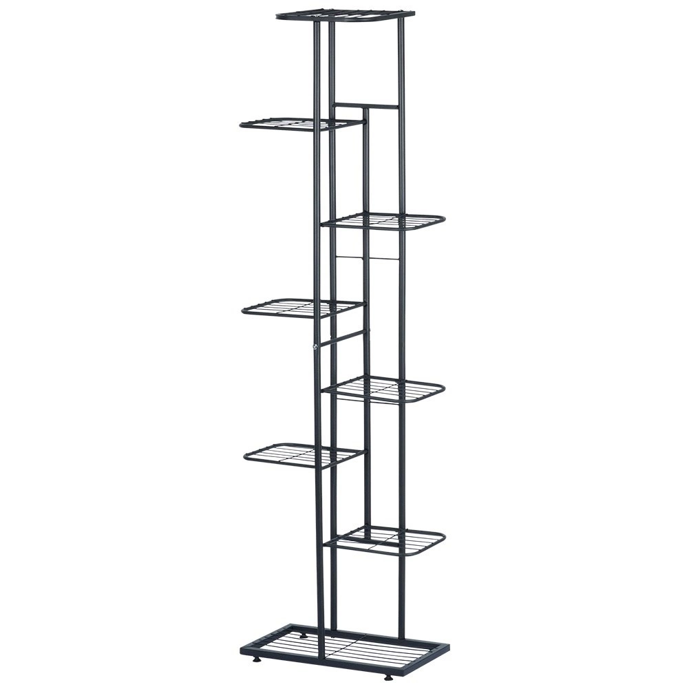 Metalinis gėlių stovas vilde 8 lygių 142 cm
