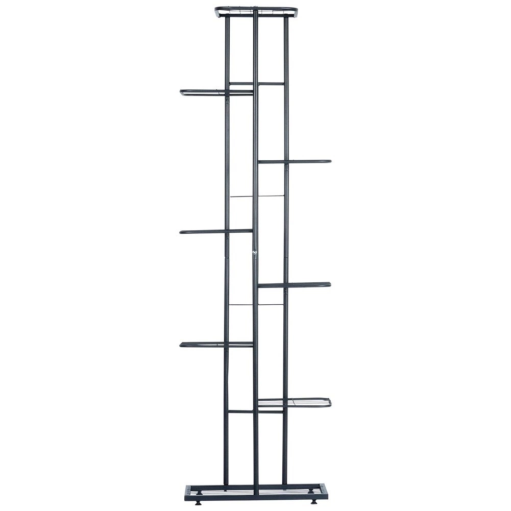 Metalinis gėlių stovas vilde 8 lygių 142 cm
