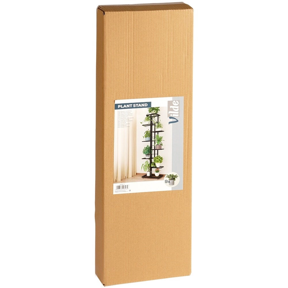 Metalinis gėlių stovas vilde 8 lygių 142 cm