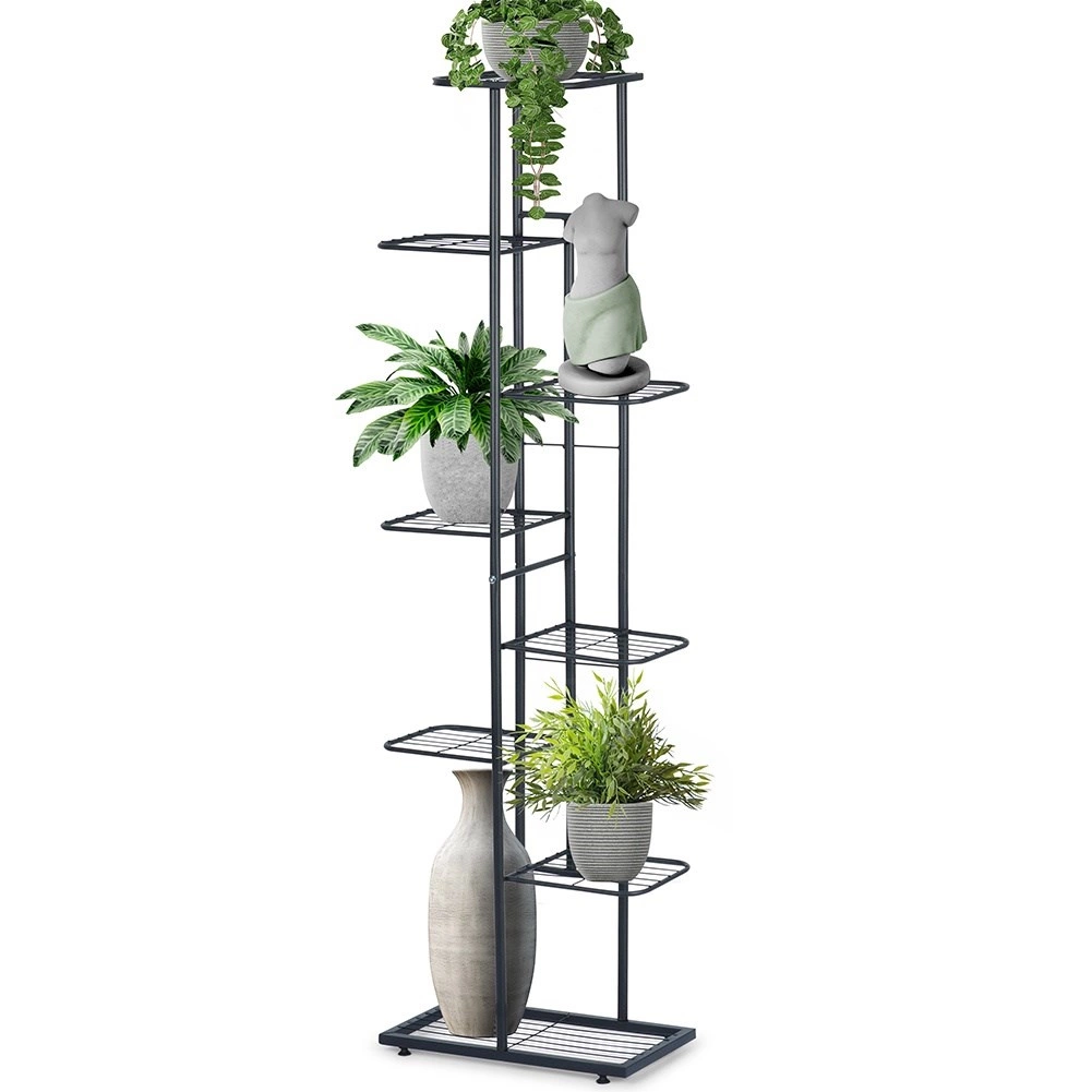 Metalinis gėlių stovas vilde 8 lygių 142 cm