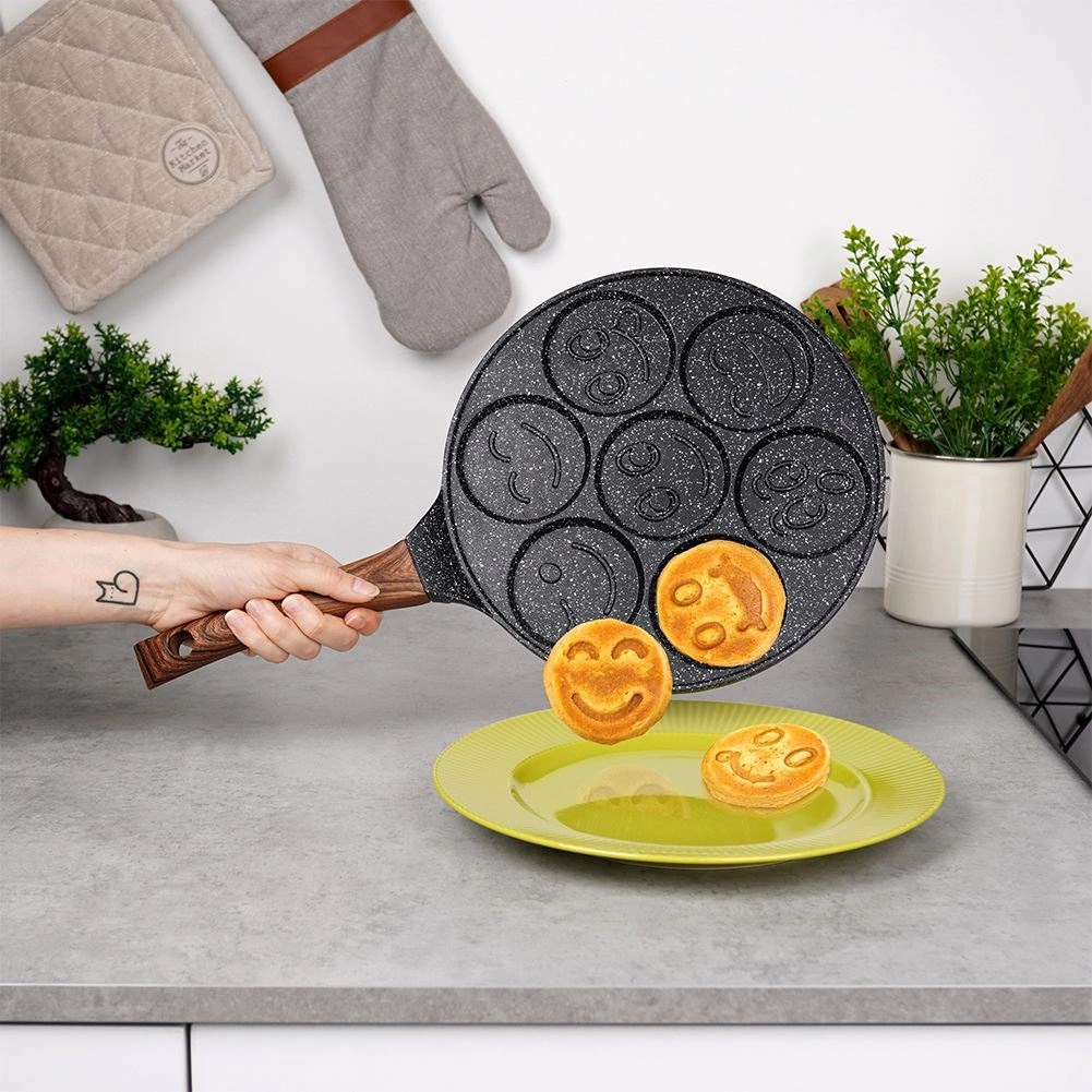 Vilde keptuvė kiaušiniams ir blynams black&wood 26 cm 3