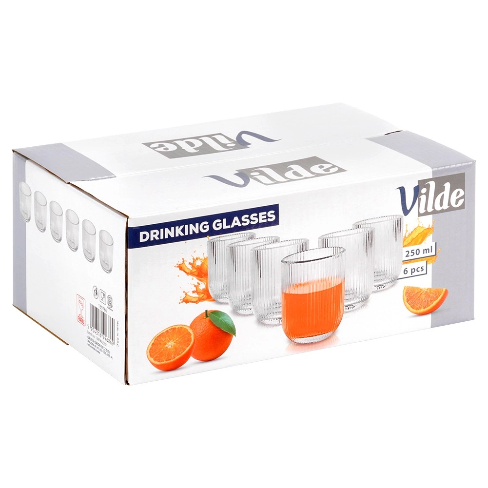 Stiklinės vilde 250 ml (6 vnt.)