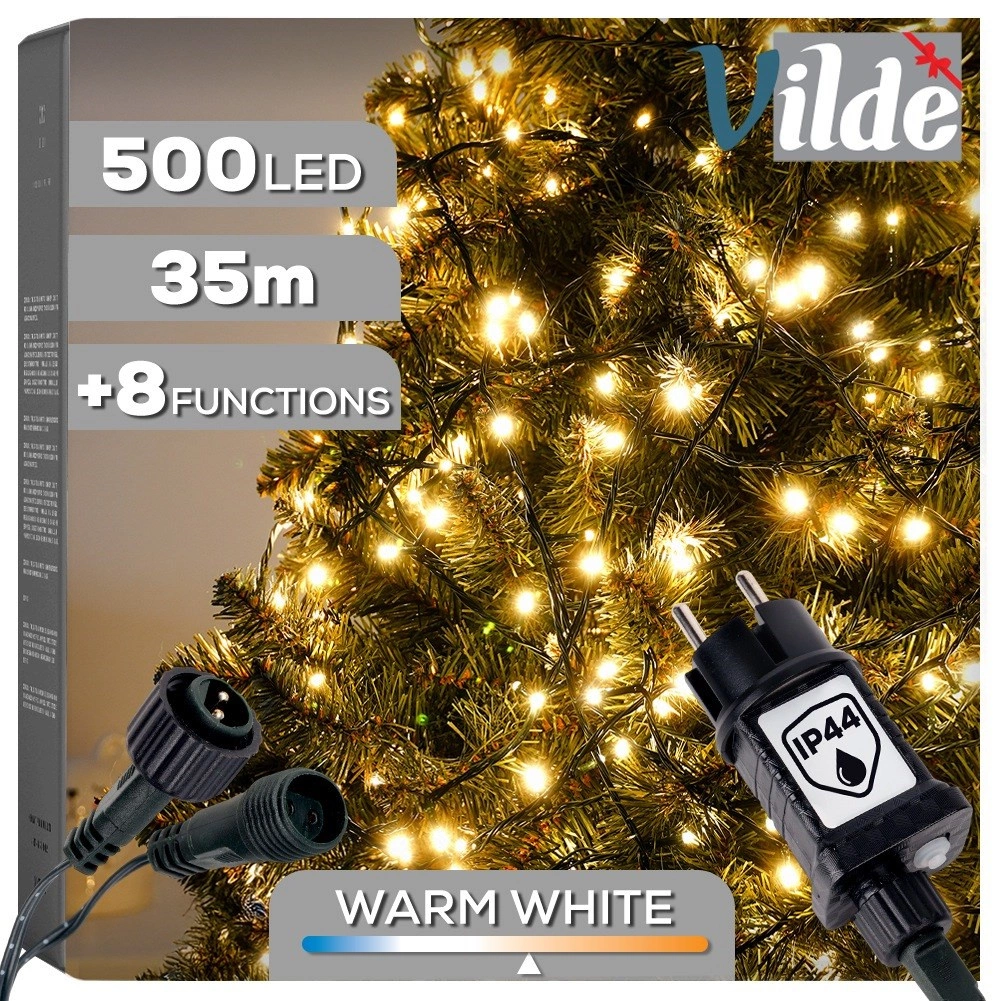 Kalėdinė girlianda vilde 500 led, 33,5 m