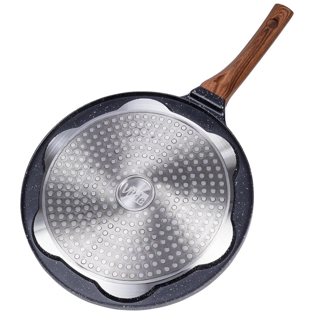 Keptuvė vilde black&wood su 7 angomis, 26 cm