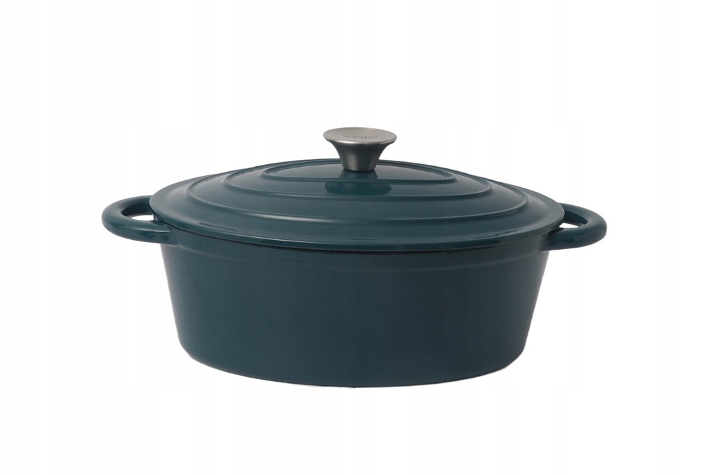 Ketaus ovalus puodas 30cm sea nois