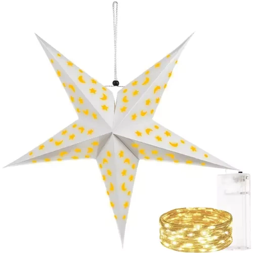 3d led žvaigždė – 60cm ruhhy 20076