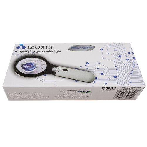 Didinamasis stiklas su led apšvietimu izoxis 22670