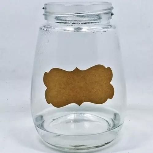 Lipnios etiketės iso trade - 300 vnt., 3x5 cm, rudos