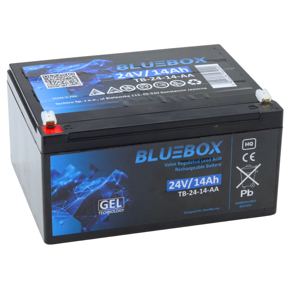 Gelinis akumuliatorius bluebox vrla agm 24v10ah