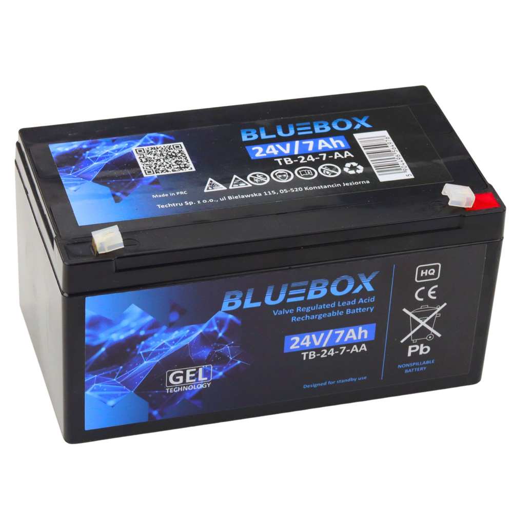 Akumuliatorius bluebox vrla agm 24v 7ah