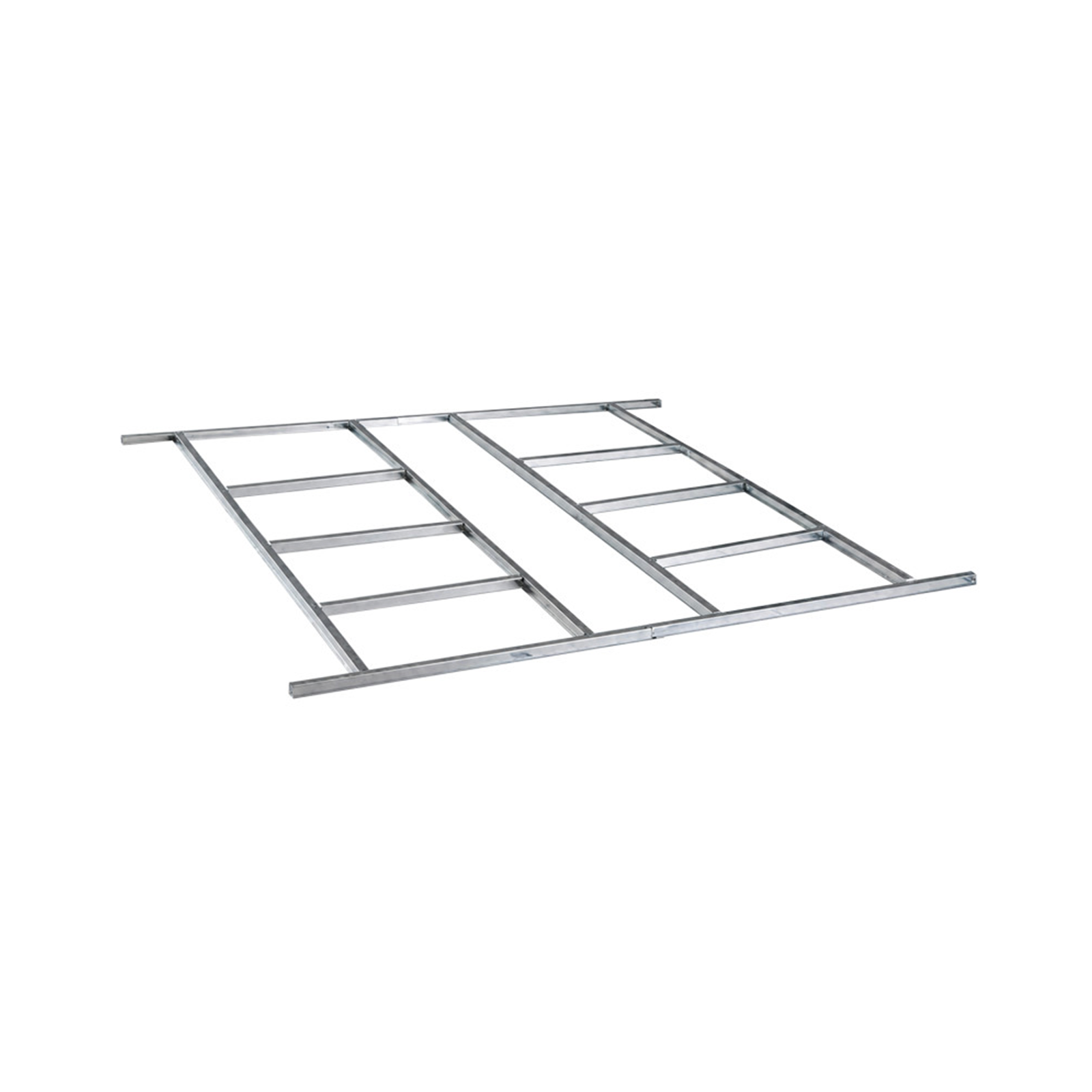 Pagrindas metaliniam sandėliukui 4,8 m², antracito, 116 × 216 × 3 cm