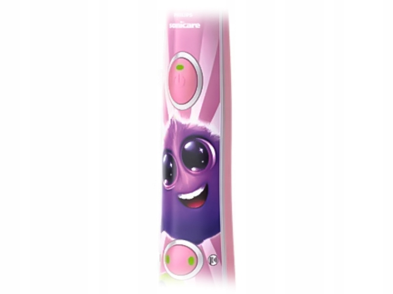 "Philips Sonicare" soninis dantų šepetėlis vaikams HX6352/42 rožinės spalvos