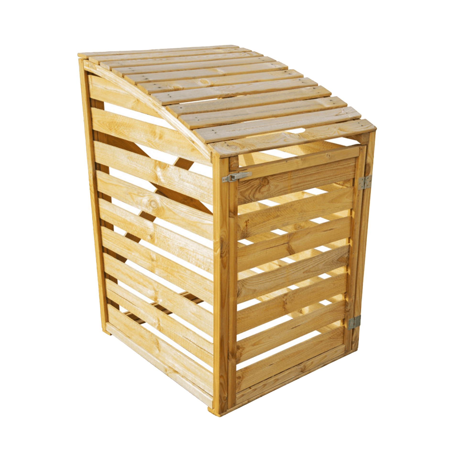 Šiukšlių konteinerio stoginė 240 l, 78 × 92 × 122 cm