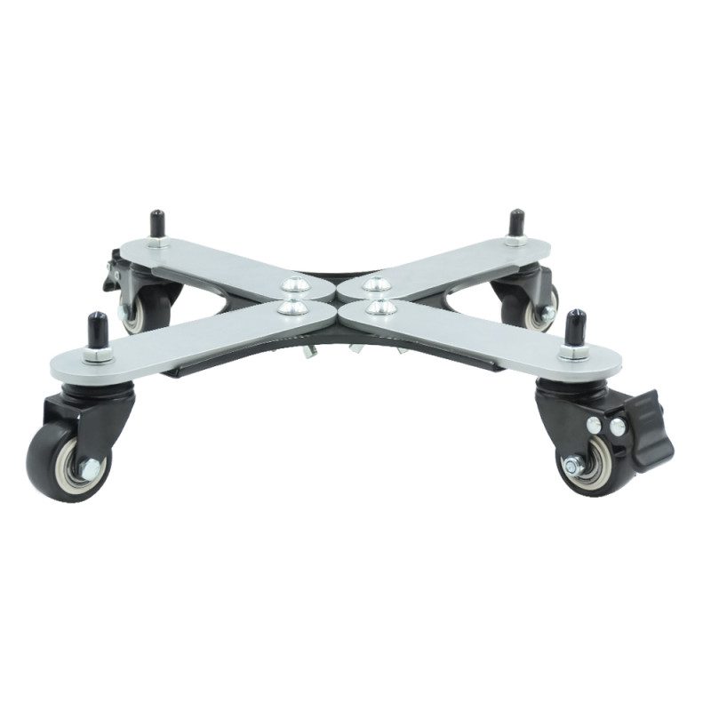 Reguliuojamas gėlių stovas su ratukais, 37–52 cm