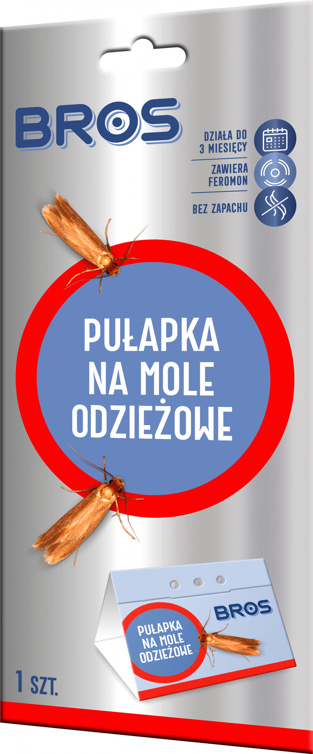BROS spąstai drabužių kandims