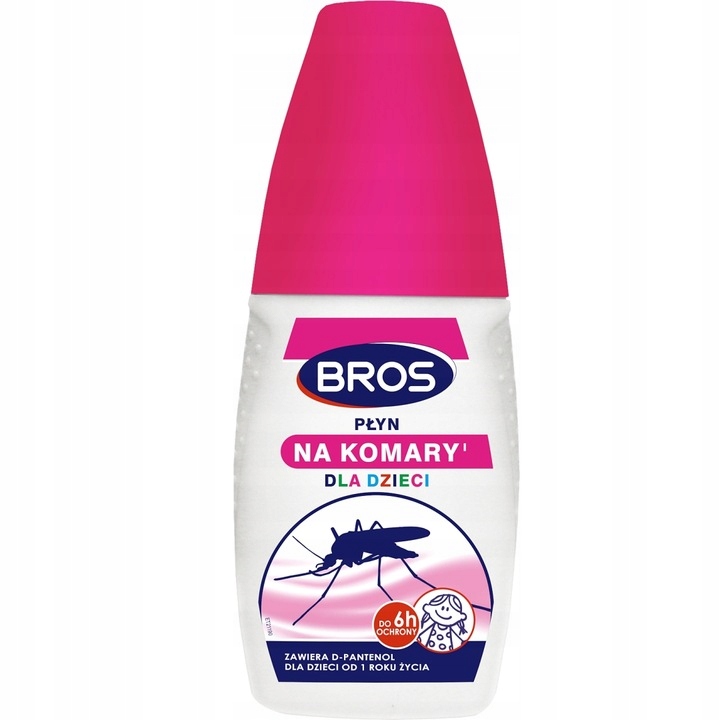 Mosquito skystis vaikams, subtilus broso preparatas