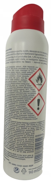 Bros uodai ir erkės maksimaliai 25 % deet 90 ml