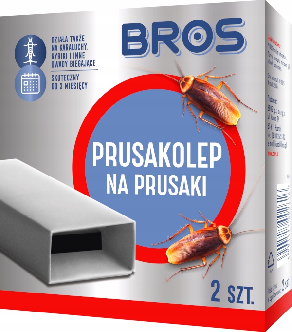 Gaudyklė tarakonams Bros, 2 vnt.