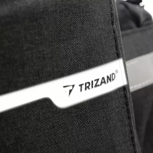 Dviračio krepšys Trizand, 9l, juodas