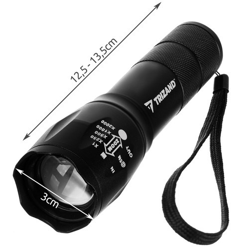 T6 usb žibintuvėlis