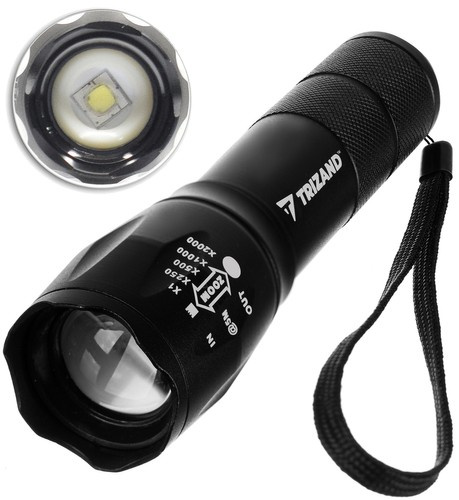 T6 usb žibintuvėlis
