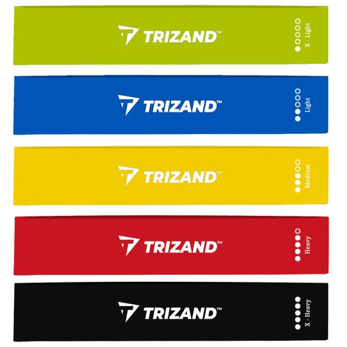 Pasipriešinimo gumos trizand 21955 16830, 5 vnt.