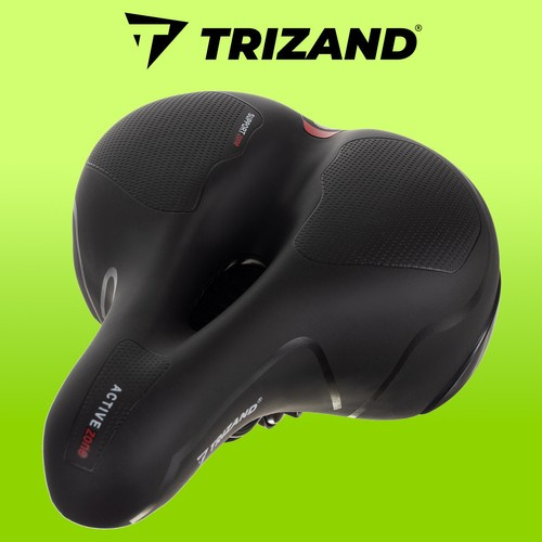Dviračio sėdynėlė Trizand 20987, XL, juoda