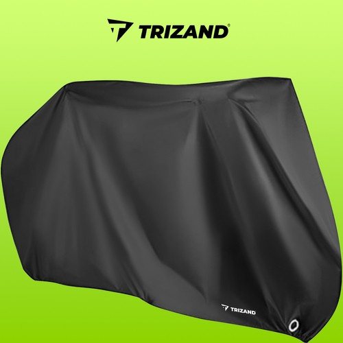Dviračio užvalkalas Trizand 22271, juodas
