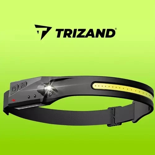 LED priekinis žibintas Trizand 21652 usb led