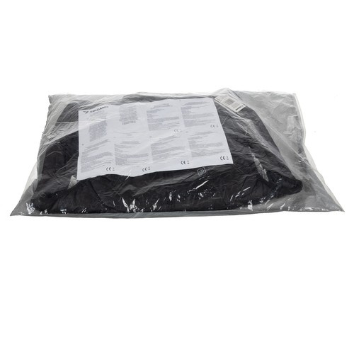 Juoda unisex šildoma liemenė m