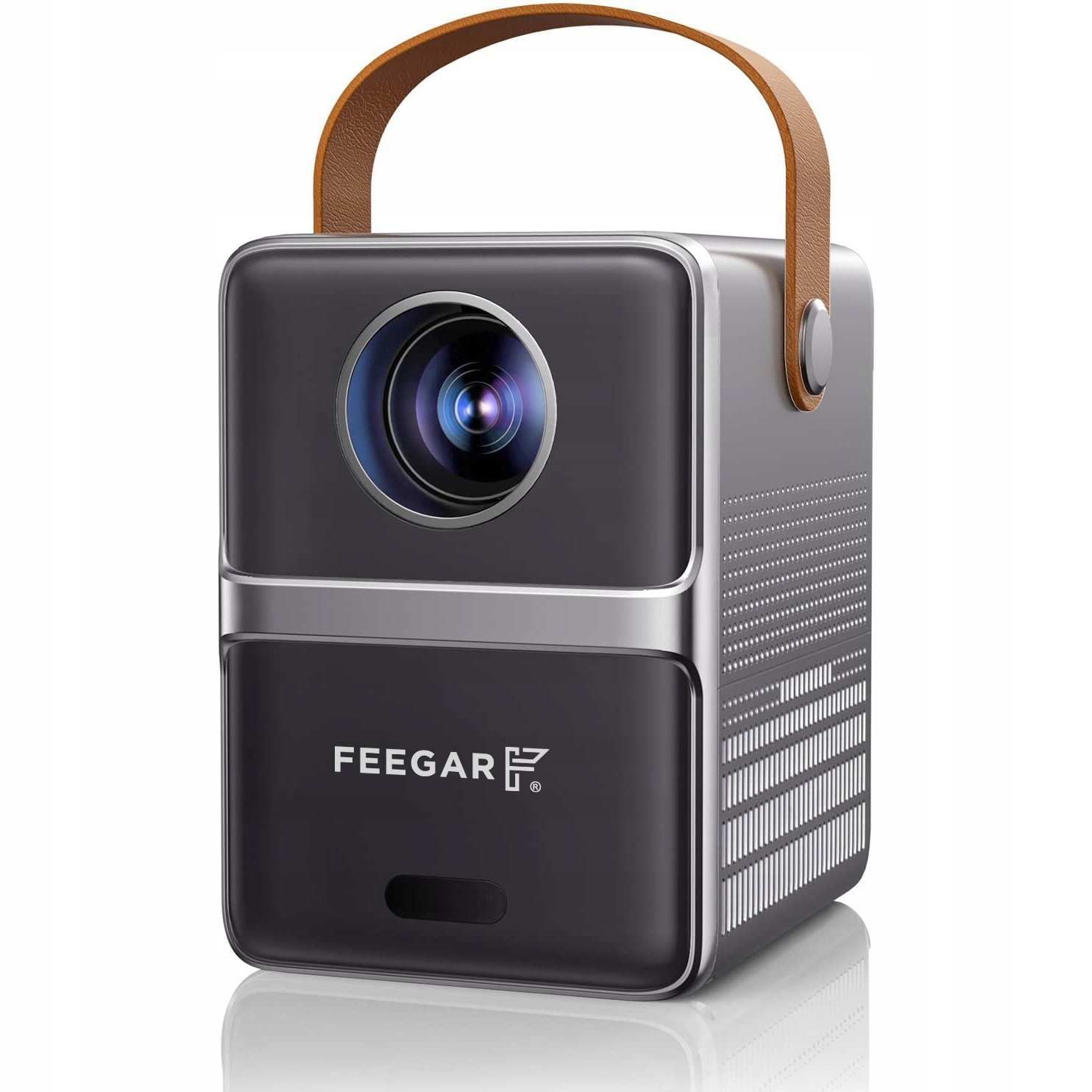 Mini projektorius led feegar 5g wifi and bluetooth 5.2 electric focus 200"