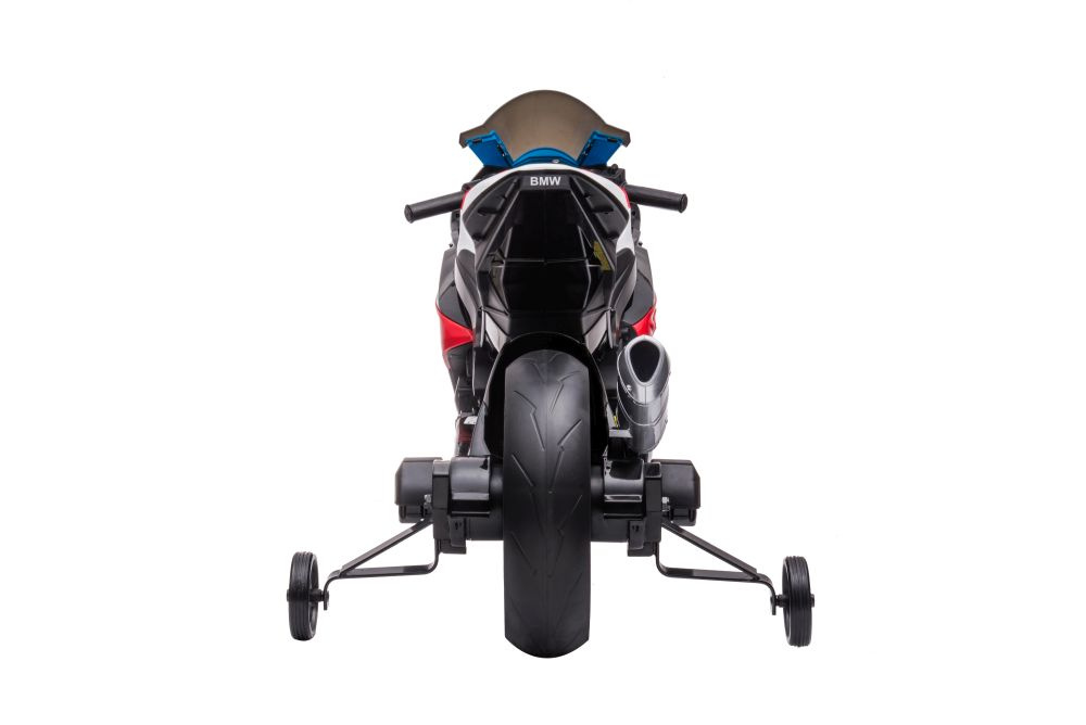 Akumuliatorinis vaikiškas motociklas lean toys bmw hp4 race jt5001, raudonas