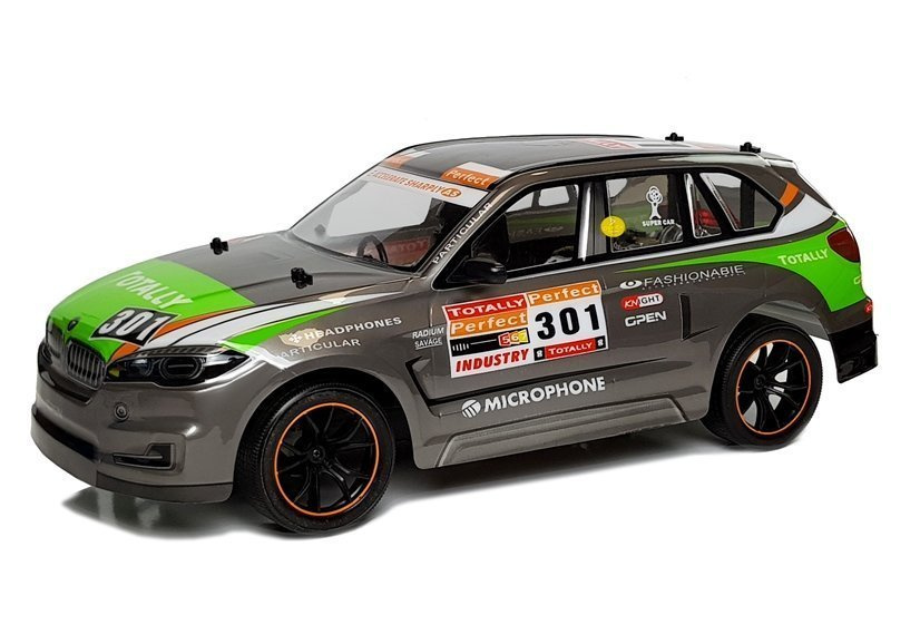 Sportinis automobilis valdomas nuotoliniu būdu rapid legend, pilka