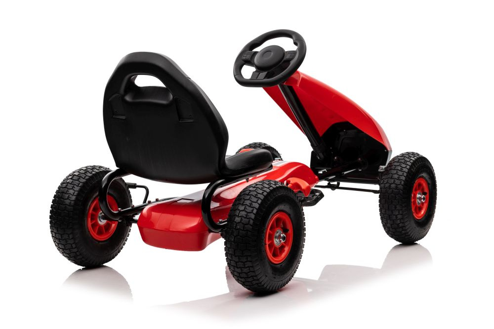 Pedalinis kartingas g208 raudonas