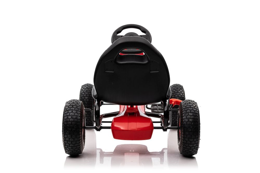 Pedalinis kartingas g208 raudonas