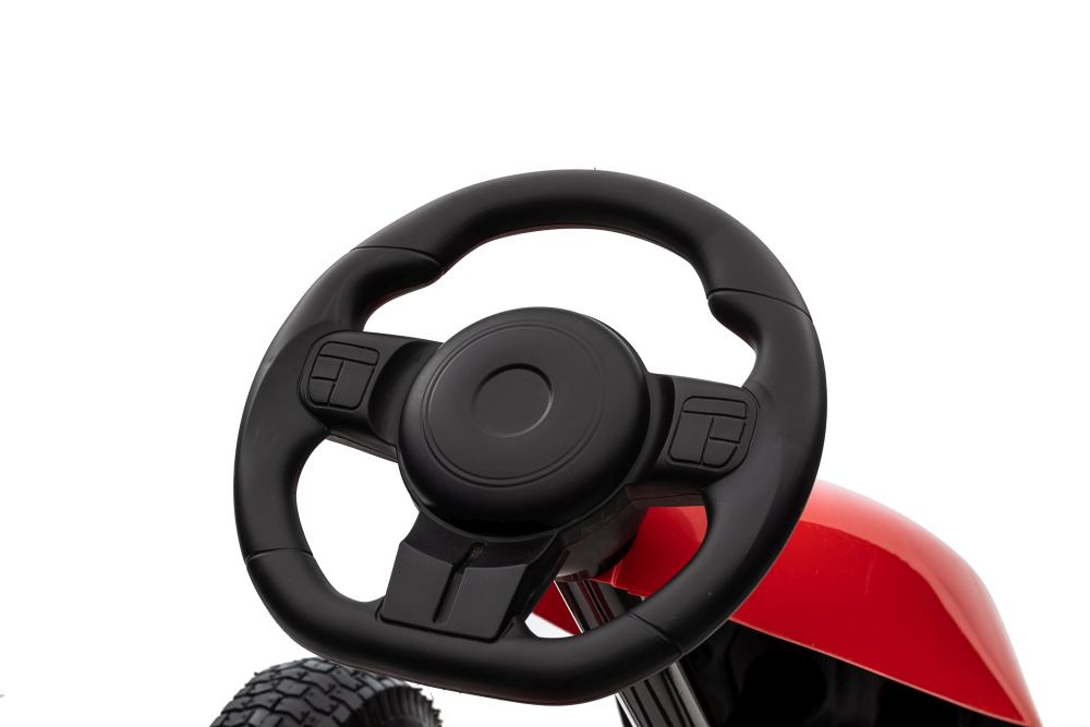 Pedalinis kartingas g208 raudonas