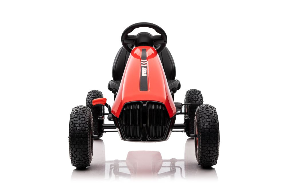 Pedalinis kartingas g208 raudonas