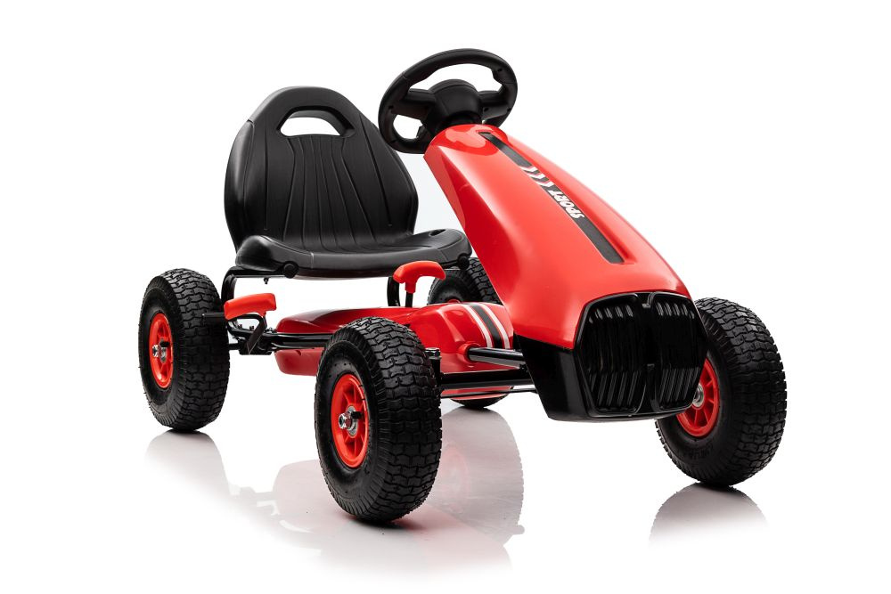 Pedalinis kartingas g208 raudonas