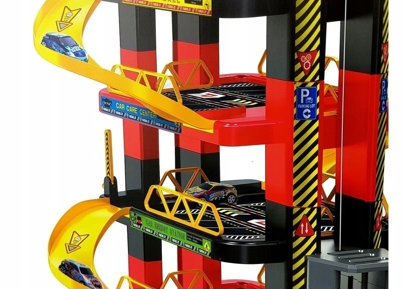 5 lygių automobilių stovėjimo aikštelė