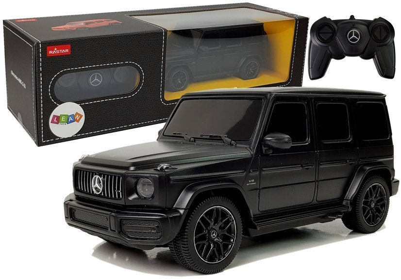 Nuotoliniu būdu valdomas mercedes amg g63 1:24 modelis, juodas