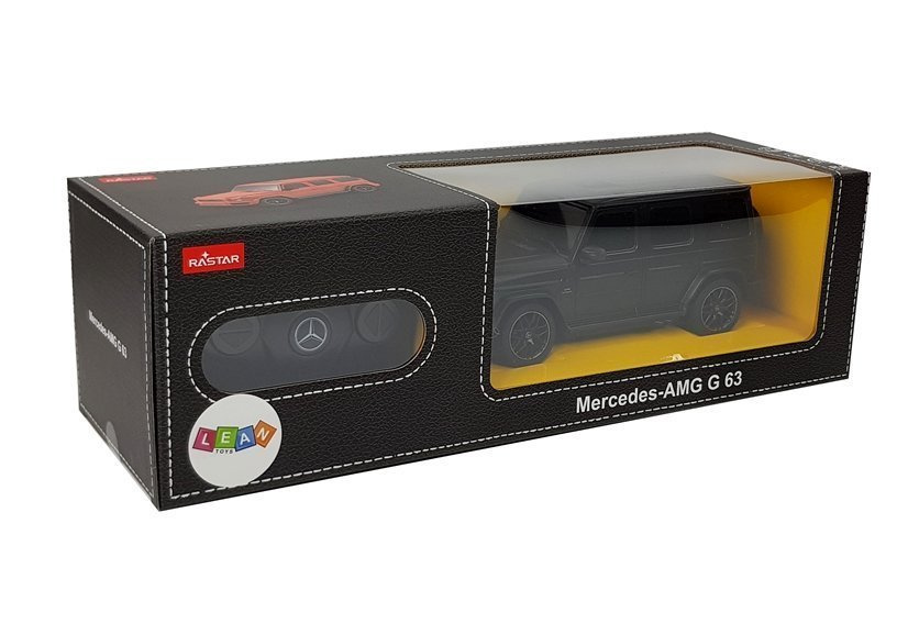 Nuotoliniu būdu valdomas mercedes amg g63 1:24 modelis, juodas