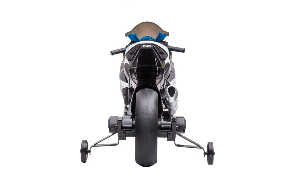 Akumuliatorinis vaikiškas motociklas lean toys bmw hp4 race jt5001, baltas