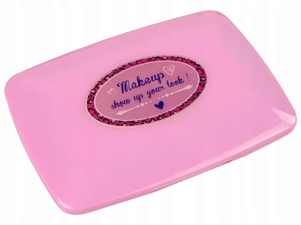 Beauty set pink palette eye shadows lūpų blizgesiai