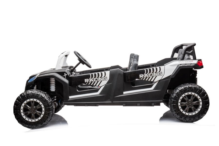 Elektromobilis buggy a033 4x4 24v, baltas