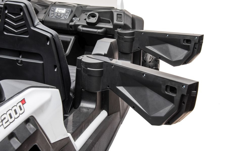 Elektromobilis buggy a033 4x4 24v, baltas