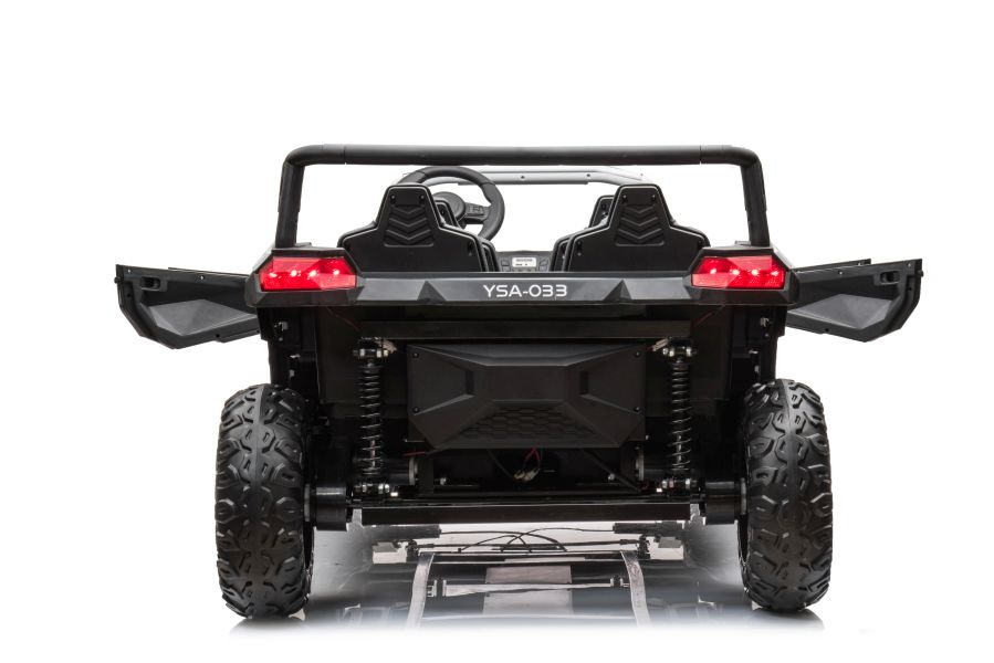 Elektromobilis buggy a033 4x4 24v, baltas