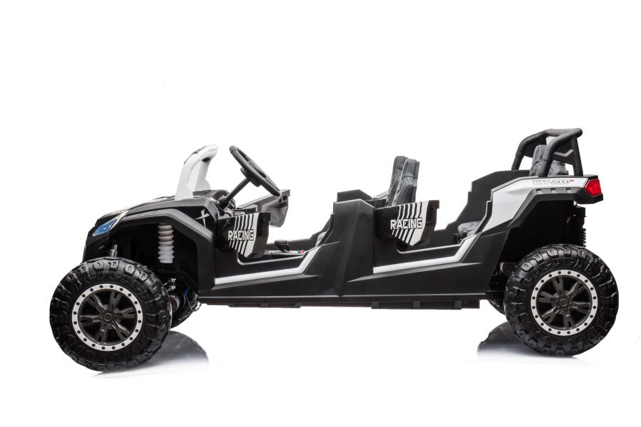 Elektromobilis buggy a033 4x4 24v, baltas