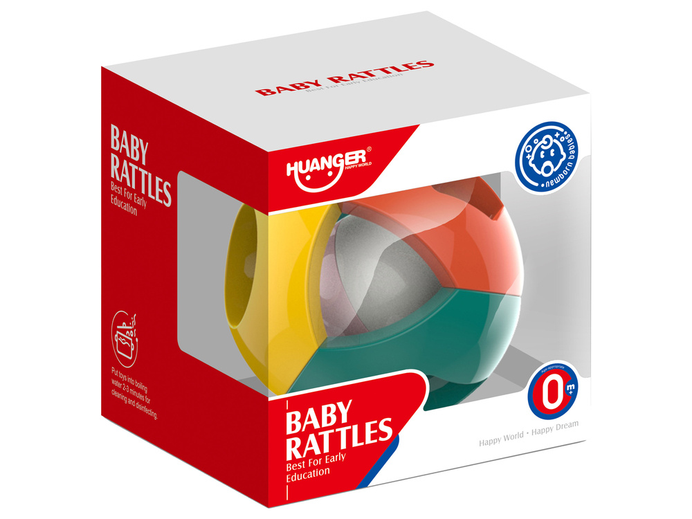 Barškutis - kamuolys Lean Toys