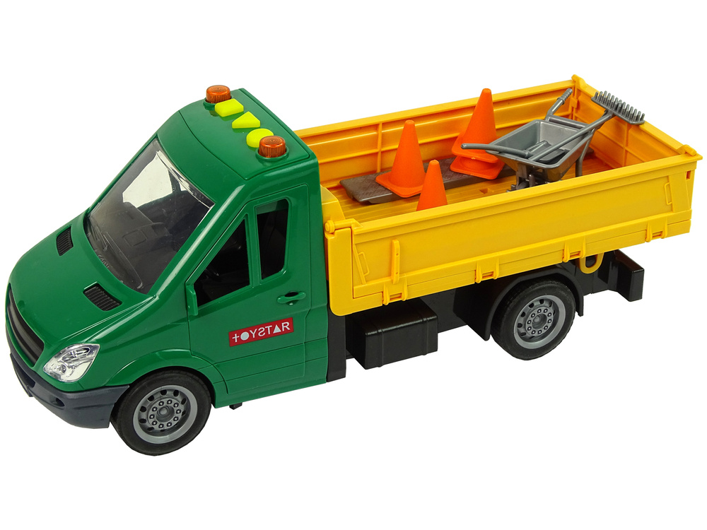 Žaislinis kelių priežiūros automobilis berniukams lean toys