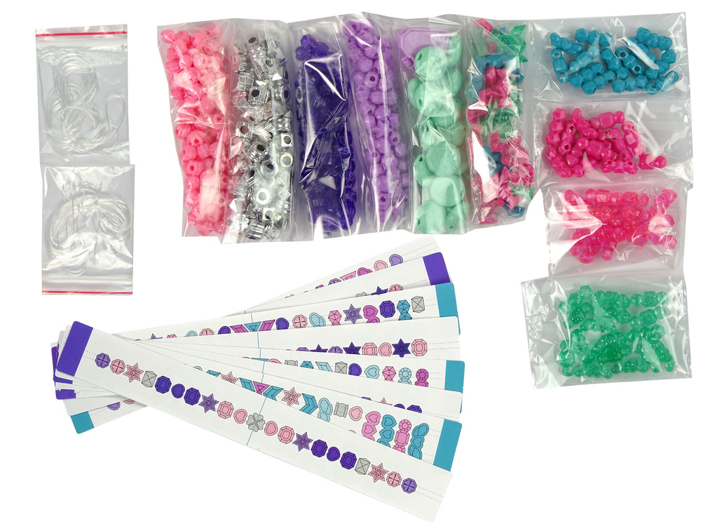 Apyrankių gamybos rinkinys mergaitėms Lean Toys